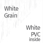 White Grain & White PVC