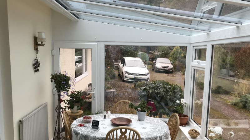 Conservatory replacement in Tiverton