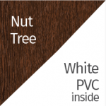 Nut Tree & White PVC